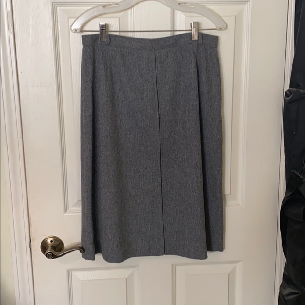 Vintage wool skirt suit - Picture 2 of 4